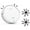 White #0, variant on Vaidha Smart Cleaning Robot Auto Robotic Vacuum Dry Wet Mopping Cleaner