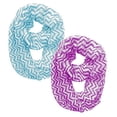 thumbnail image 1 of Peach Couture Foulard Boucle Infinie Chevron Transparent Léger Classique, 1 of 1