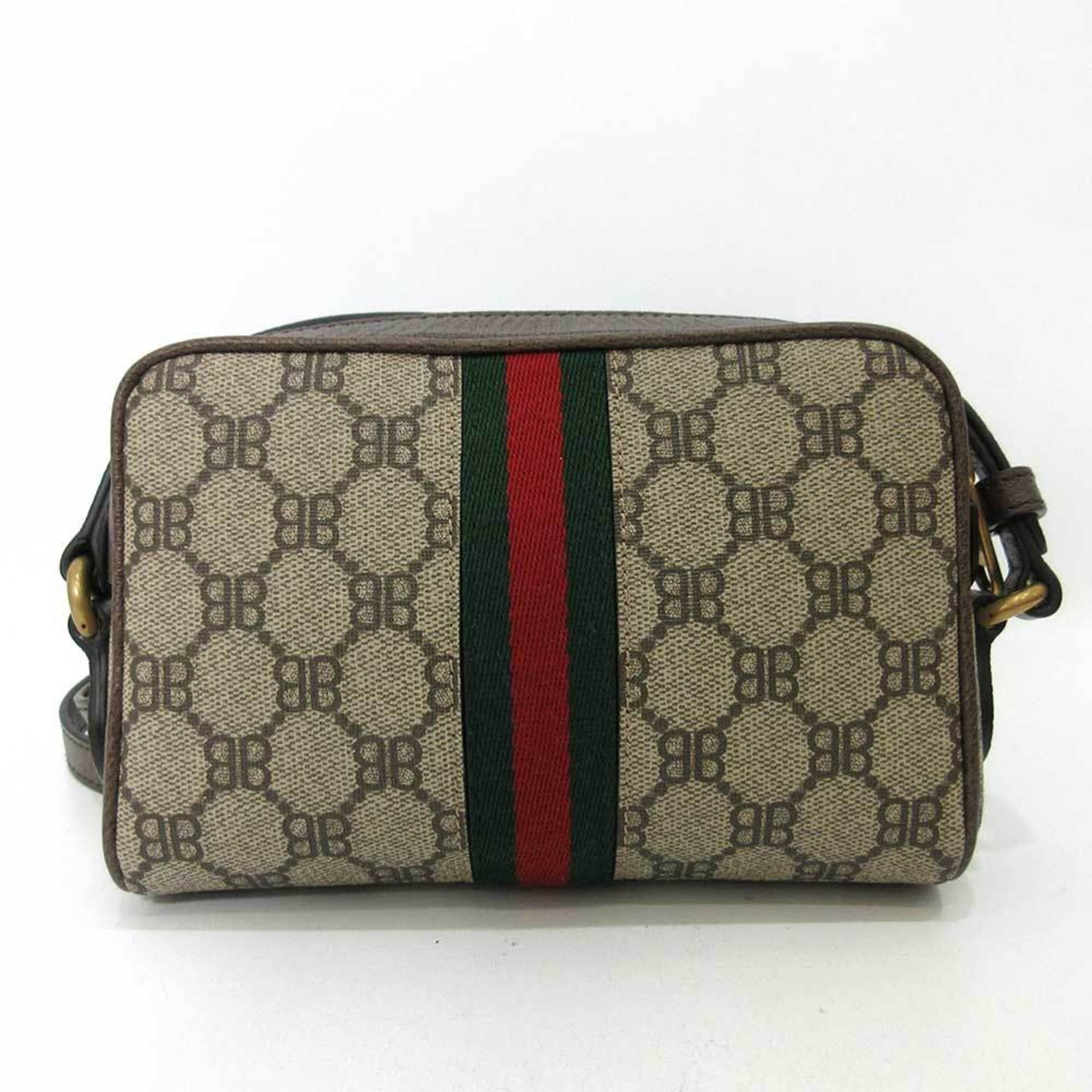 Pre-Owned Balenciaga Bag Gucci Collaboration Hacker Camera Beige