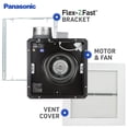 thumbnail image 4 of Ventilador Panasonic FV-40VQ4 WhisperCeiling 390 m³/h, 4 of 6