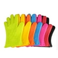 130g Silicone Baking Gloves High Temperature Insulated Heart Shaped