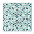 thumbnail image 1 of Turquoise Bandana, Dots Rhombus Diamond, Unisex Head and Neck Tie, by Ambesonne, 1 of 2