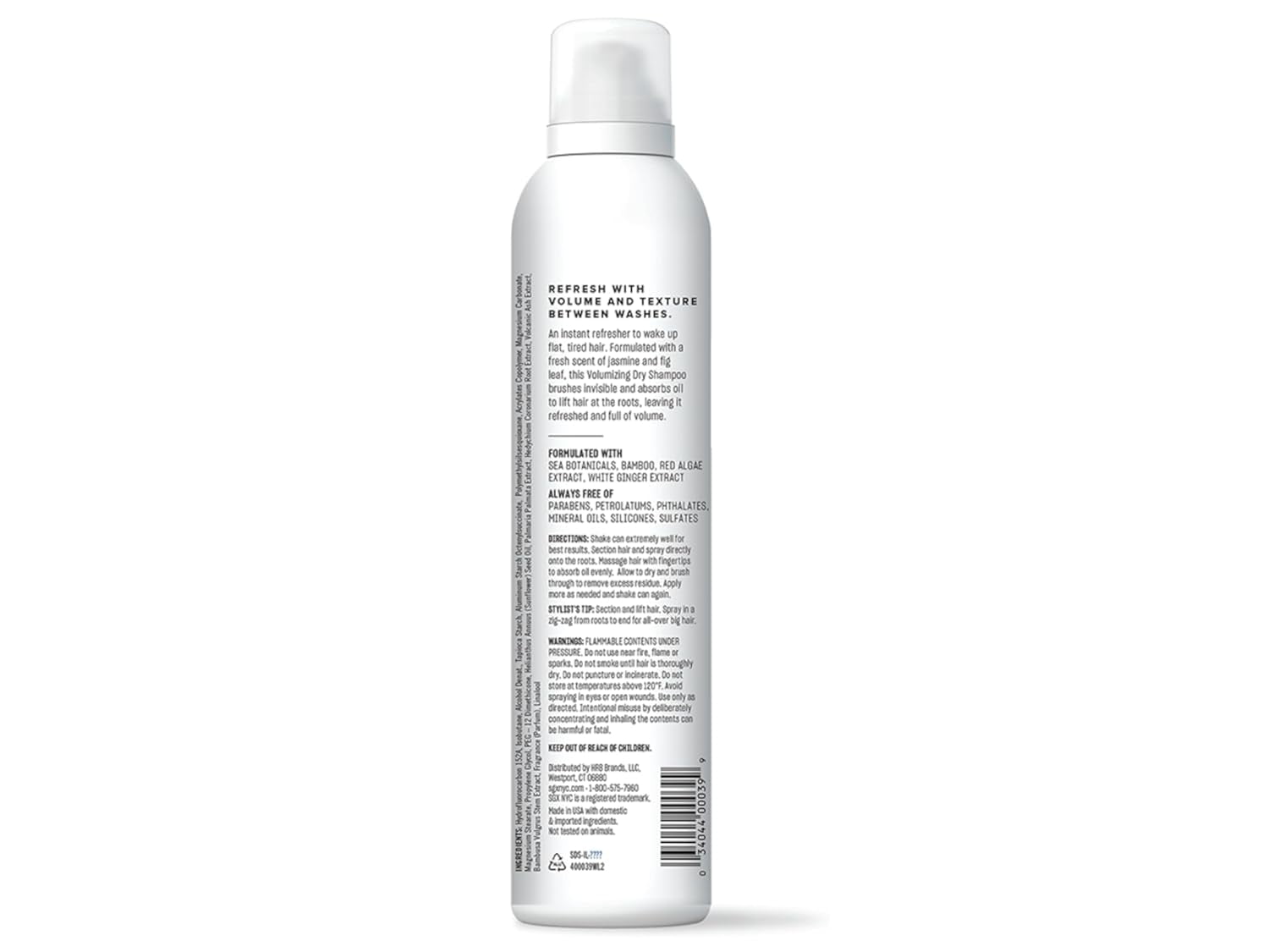 Dry Touch Volumizing Dry Shampoo 6.5 Ounce - 4 Pack