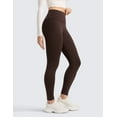 thumbnail image 5 of CRZ YOGA Matte Thermal Fleece Lined Leggings 28'' Casual Lounge Workout Womens Yoga Pants, 5 of 6