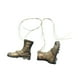 thumbnail image 4 of Botas a media pantorrilla a escala 1/6, botas de tacón bajo, elegantes botas de trabajo para cosplay de 12 pulgadas Verde desierto, 4 of 9