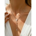 thumbnail image 3 of FaithHeart Virgin Mary Rosary Necklace for Women Silver Stainless Steel Dainty Holy Blessed Bead Catholic Christian Church Jesus Cross Necklace with Pray Card Christmas Jewelry Gift for Grandma, 3 of 9