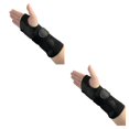 thumbnail image 2 of Soidarity Muñequera de poliéster, tipo adhesivo, repuesto para alivio del dolor, soporte ajustable, accesorios protectores con placa de acero Bien 2piezas, 2 of 6