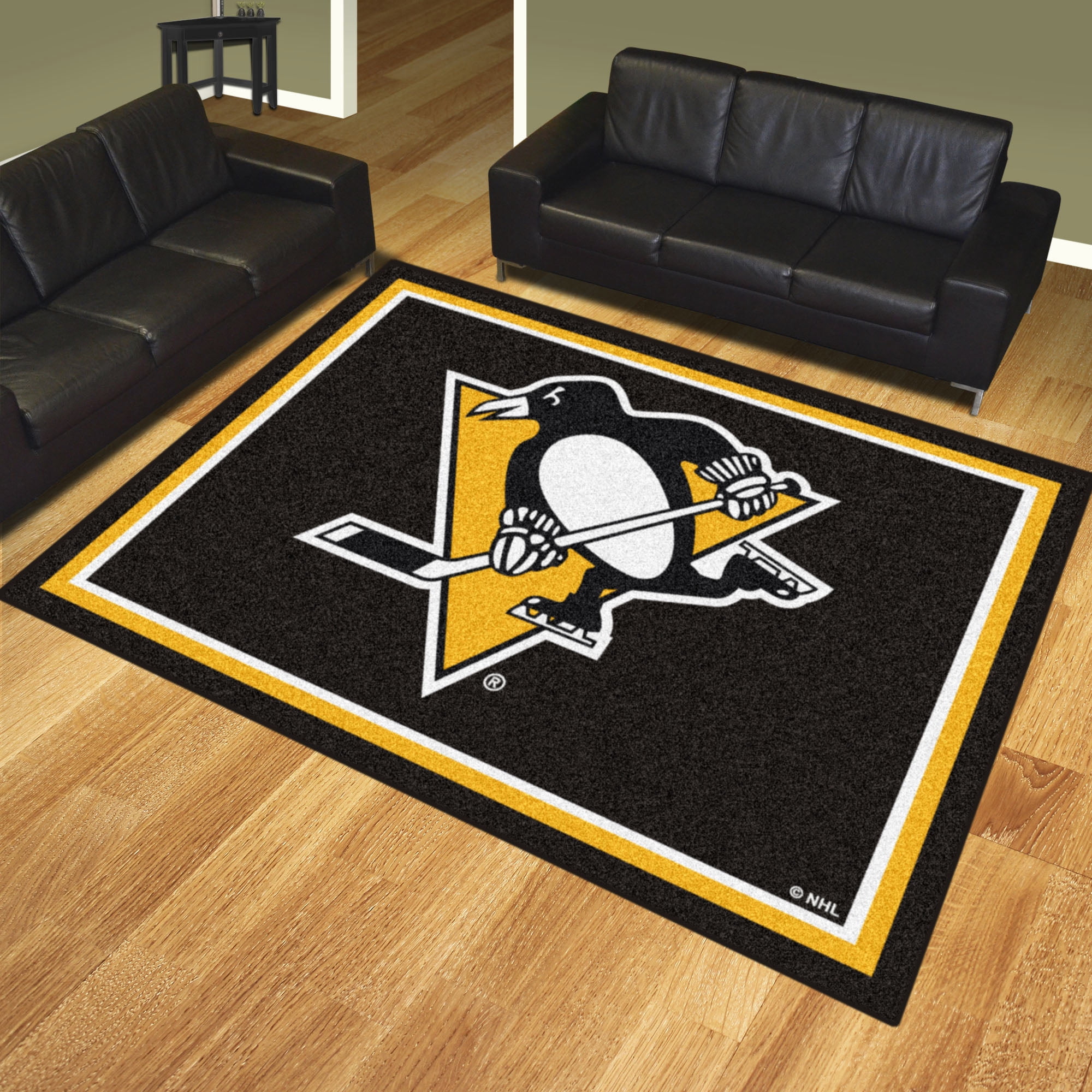Pittsburgh Penguins Floor Mat 48X75cms 