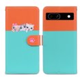 thumbnail image 2 of Compatible with Google Pixel 7A Cute Animals Pattern Wallet Case with Card Slots Flip Cover, 2 of 5