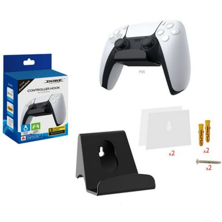 

2 Pcs Wall Hanging Bracket Game Handle Controller Headset Hook Hanger Universal