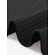 thumbnail image 5 of Vestido midi de punto para mujer Inspire Chic, corte A, escote cuadrado, mangas largas, talla XS, negro, 5 of 6