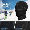 thumbnail image 4 of uds pasamontañas de invierno máscara de esquí para hombres y mujeres, máscara facial térmica a prueba de viento bufanda para clima frío para ciclismo esquí escalada, 4 of 7