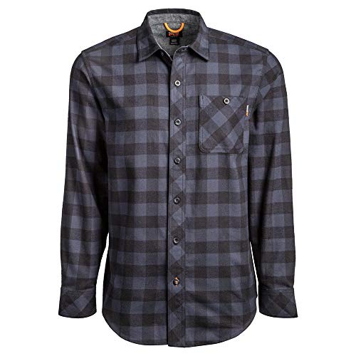 Woodfort Mid-Weight Flannel Work Shirt 