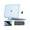 Light Blue, variant on Case for MacBook Pro 14 inch Case 2023 2022 2021 M3 A2918 A2992 M2 A2779 M1 A2442 Pro Max Chip, Laptop Hard Cover with Kickstand, Keyboard Skin, Screen Protector, Camera Cover USB C Adapter
