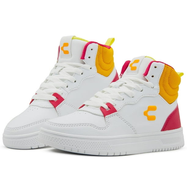Tenis Bota Charly 1050552 Dama Urbanos Multicolor Blanco