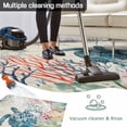 thumbnail image 5 of Coastal Turtle Outdoor Rug for Patio/Deck/Porch, Non-Slip Large Area Rug 5 x 7 Ft, Farmhouse Nautical Coral Jellyfish Starfish Indoor Outdoor Rugs Washable Area Rugs, Camping Rug Carpet Runner, 5 of 8