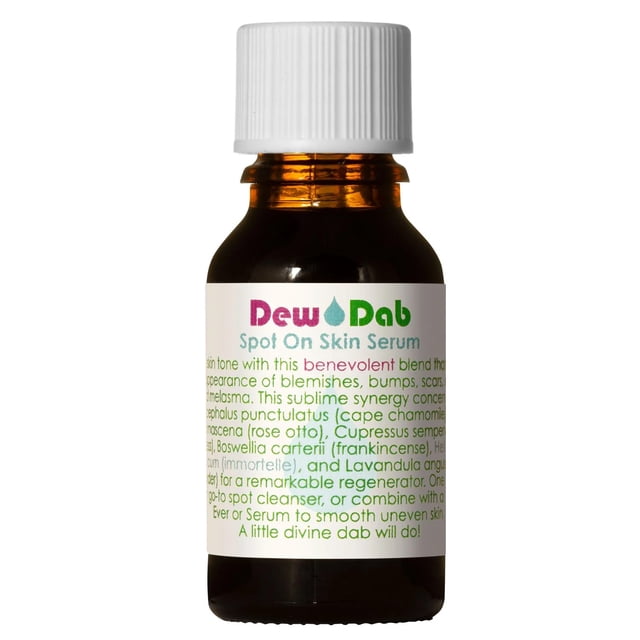 Tratamiento para manchas de acné LIVING LIBATIONS DewDab, 15 ml, orgánico