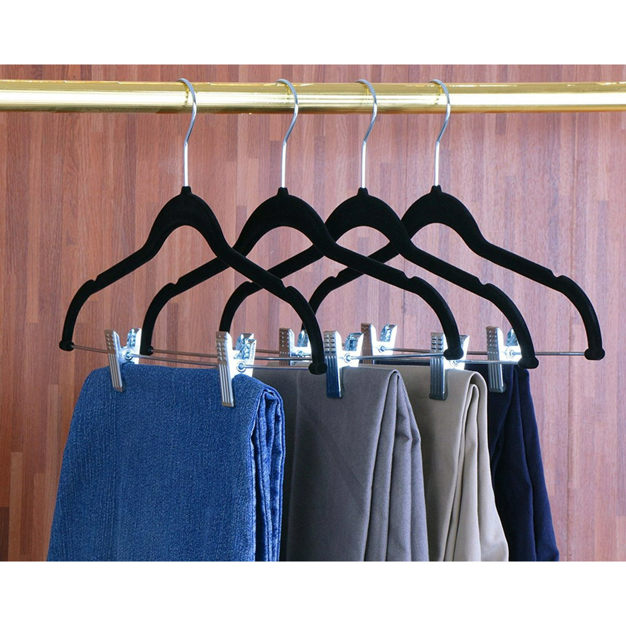 Black velvet skirt hangers sale
