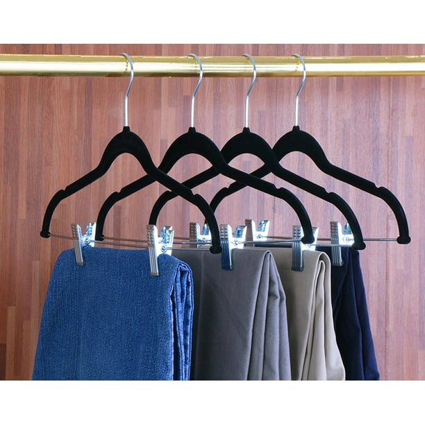 Skirt Hangers Clothes Hanger, Thin Wooden Hangers