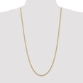 thumbnail image 2 of 14K Yellow Gold necklace Rope chain Diamond-cut 30 in 2.75 mm, 2 of 5