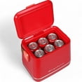thumbnail image 2 of Restored Frigidaire Portable Refrigerators, Plastic Red, 12 x 12 x 9 inches (Refurbished), 2 of 8