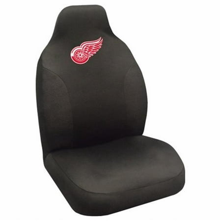 Fan Mats FAN-14964 Detroit Red Wings NHL Polyester Embroidered Seat Cover