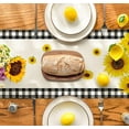 thumbnail image 3 of Sunflower Vase Sunshine Summer Table Runner, Spring Kitchen Dining Table Decoration for Home Party Decor, 3 of 5