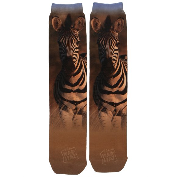 Zebra Sublimated Socks