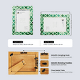 thumbnail image 2 of Handicrafts Home 4x6 Moorish Damask Photo Frame - Vintage Wall Décor, Green, 2 of 6