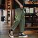 thumbnail image 5 of Pantalones rectos holgados japoneses de verano para hombre, ropa de calle a la moda, pantalones harén para correr, pantalones casuales nuevos para hombre, pantalones preppy Y2K, 5 of 5