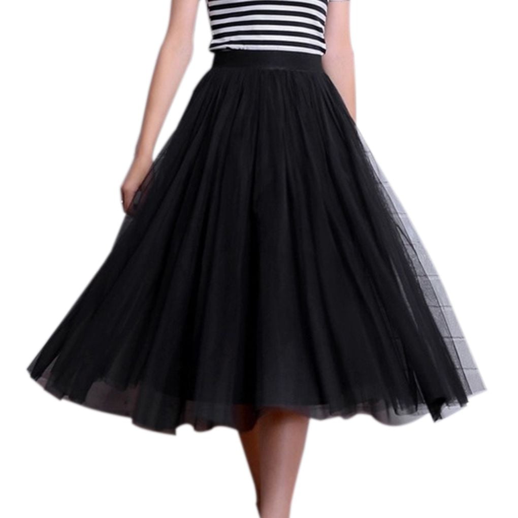 high waisted long pleated skirt