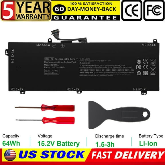 ZGBY Replacement Zo04Xl 808450-002 Battery For Hp Zbook Studio G3 G4 64Whr Hstnn-C88C