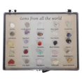 thumbnail image 2 of Rock Collection Box Set Durable Transparent Storage for Specimens, Mini Crystals, Gemstones Display in Geology Education & Home Decor, 2 of 4
