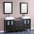 thumbnail image 2 of Bosconi Carrara Marble Countertop Double Bathroom Vanity, 2 of 6