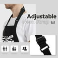 thumbnail image 4 of Funny Aprons for Men, Mr. Good Lookin’ is Cookin’ Chef Apron with 3 Pockets, Adjustable Neck Strap and Long Waist Ties, Perfect for Kitchen Cooking, Grilling, Baking, Gifts for Husband, Dad, 4 of 6