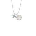 thumbnail image 2 of Delight Jewelry Silvertone Small Dragonfly with Crystal To the World You are a Mother Locket Necklace, 2 of 4