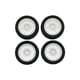 thumbnail image 2 of Bewildely RC Car Racing Auto Kids regalo actualización repuestos reemplazo para UDI 1601 1602 SG1603 1604 blanco 4 piezas neumáticos Type2 NO2 Bewildely FN010308-03, 2 of 6