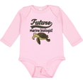 thumbnail image 3 of Inktastic Future Marine Biologist Turtle Boys or Girls Long Sleeve Baby Bodysuit, 3 of 5