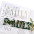 thumbnail image 4 of Alphabet Mold Home Family Design Epoxy Mold Casting Mold for Desk Decoration, 4 of 10