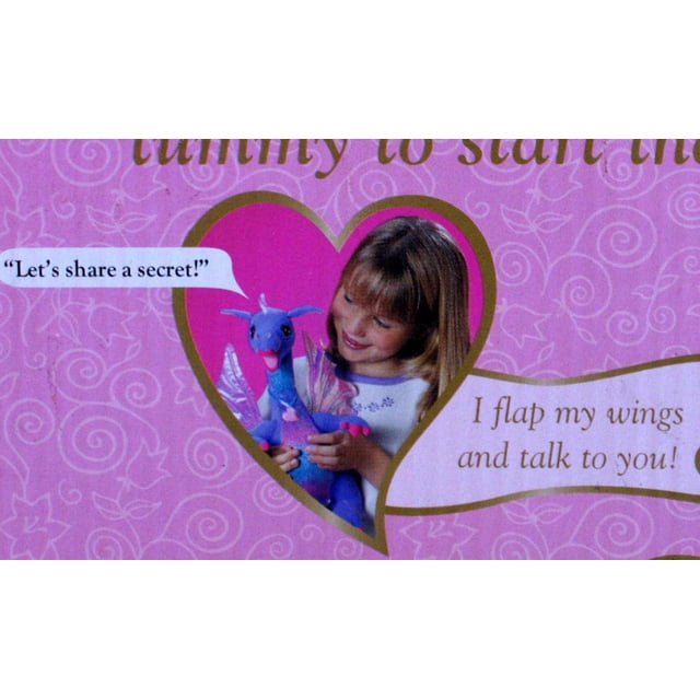 BARBIE Rapunzel TALKING PENELOPE DRAGON Approx. 13-1/2" Tall (2002) Barbie -