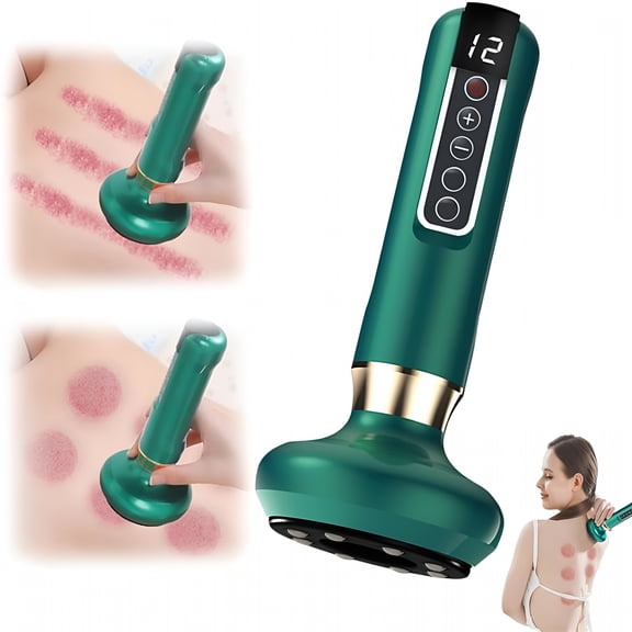 XIRQI Cellulite Massager for Legs,Arms & Back-Handheld Muscle Massager for Pain Relief & Body Sculpting,Cordless Fat Vacuum Machine with Deep Tissue Therapy,Home Spa for Women & Men