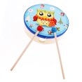 thumbnail image 3 of Bebé Tambor Percusión Instrumentos Musicales Juguete Conjunto Hugo Tamborilero de madera para niños, 3 of 10