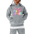 thumbnail image 3 of YunPes Back to School Hooded Sweatshirt for Girls Oversized Long Sleeve Pullovers Fourth Grade First Day of School Fall Winter Cute Clothes, 3 of 8