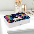 thumbnail image 6 of Unicorn Portable PU Leather Necklace Holder with Removable Compartment - Jewelry Stand, Jewelry Boxes, Jewelry Organizer, 6 of 6