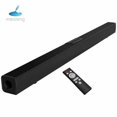 Meidong Sound Bars[2019 Upgraded] for TV 36 inch Wireless and Wired Bluetooth Soundbar Home Theater Surround Speakers with Optical (Best Soundbar In India 2019)