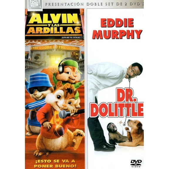 Alvin Y Las Ardillas + Dr Dolittle Boxset Pelicula Dvd Fox DVD