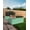 Green, variant on Goldensoil 2 Pack Steel Raised Garden Bed for Backyard,Garden Vegetables Flowers Herbs,8x4x2ft,Beige