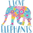 thumbnail image 3 of CafePress - I Love Elephants - 20 Oz White Ceramic Mega Mug, 3 of 5