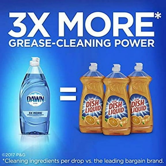 Dawn Ultra Dish Soap 7oz Platinum Refreshing Rain Scent (Pack of 6)