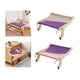 thumbnail image 1 of Percha para ventana de gato,Cat Window Perch para gatos de interior grande,Estantes de la cama del asiento de la ventana de la hamaca del montaje del salón,Balcón de cama de gato Violeta Fernando Percha para ventana de gato, 1 of 8